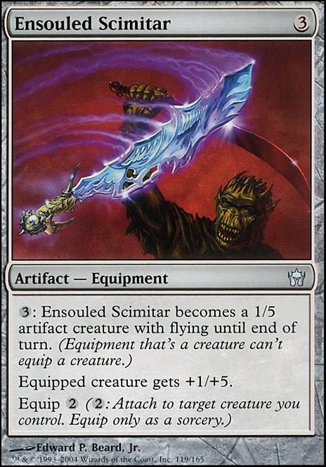Featured card: Ensouled Scimitar