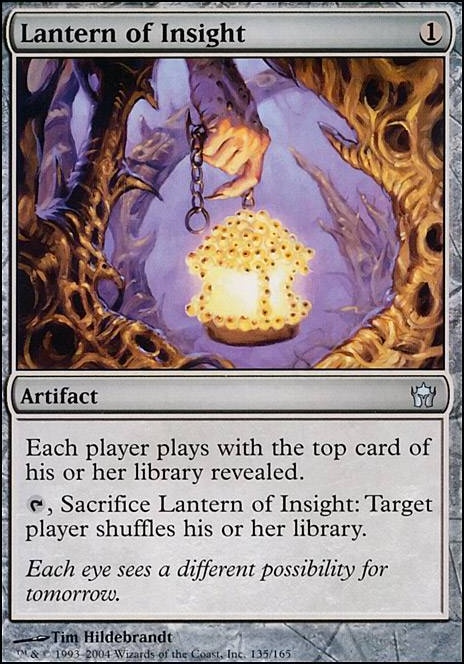 Lantern of Insight feature for TAKE WHAT'S MINE | Yore-Tiller EDH