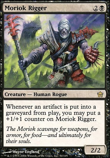 Moriok Rigger feature for assembling contraptions