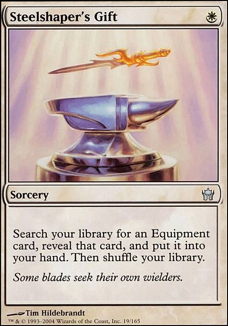 Featured card: Steelshaper's Gift