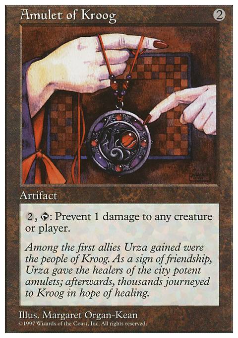 Featured card: Amulet of Kroog