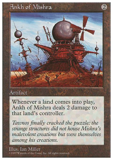 Featured card: Ankh of Mishra