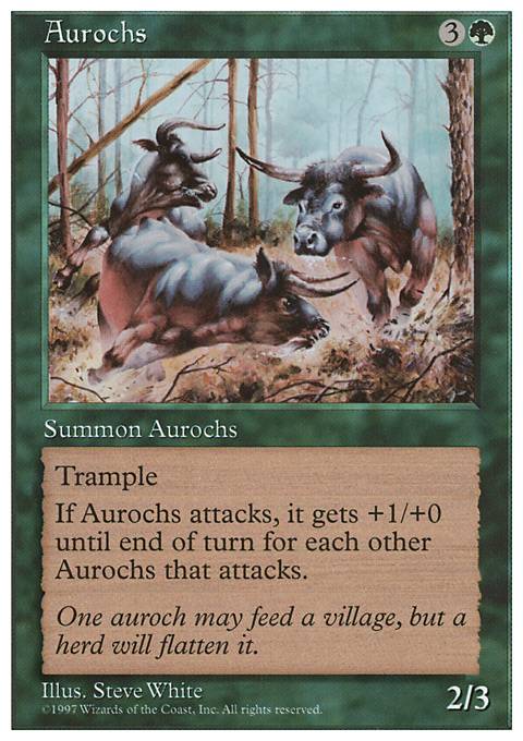 Featured card: Aurochs