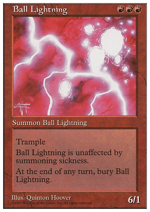 Featured card: Ball Lightning