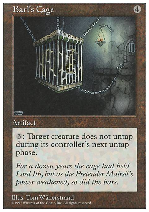 Featured card: Barl's Cage
