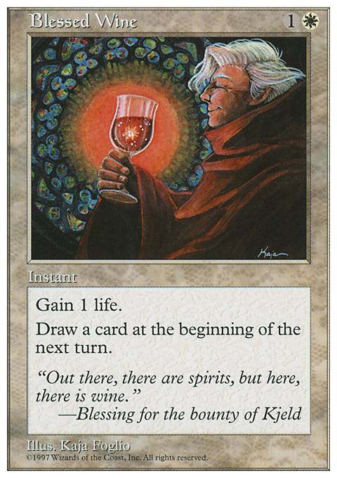 Featured card: Blessed Wine