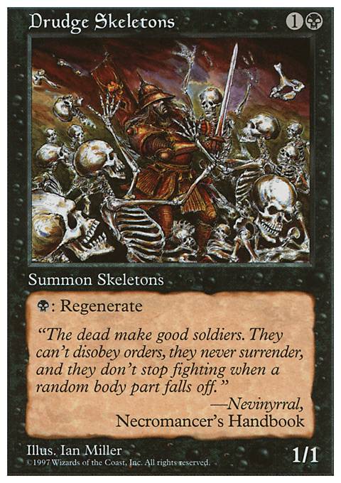 Featured card: Drudge Skeletons