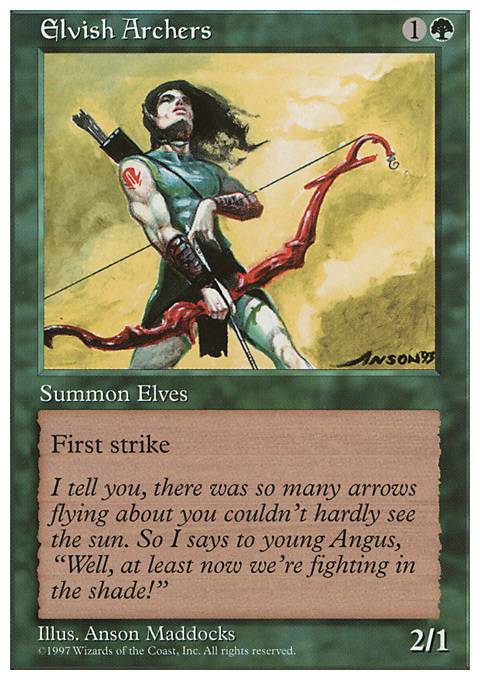 Featured card: Elvish Archers
