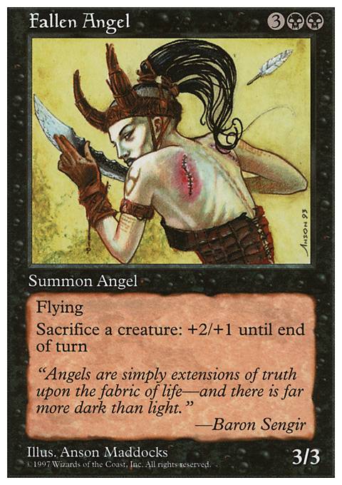 Featured card: Fallen Angel