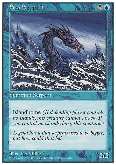 Featured card: Sea Serpent