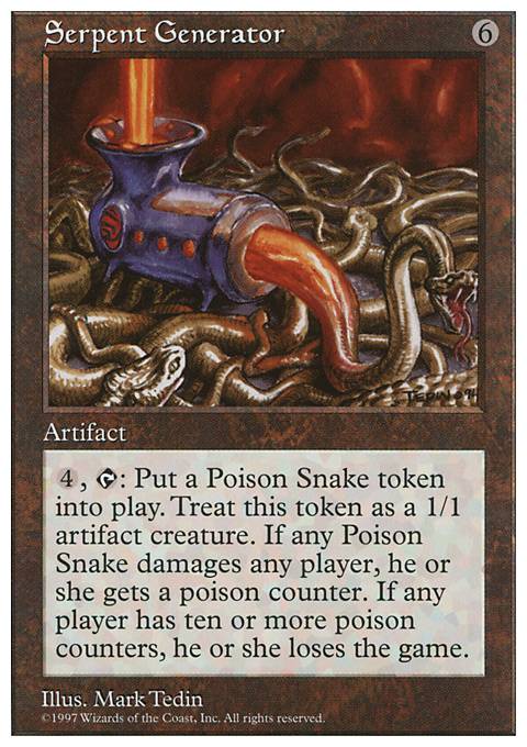Featured card: Serpent Generator