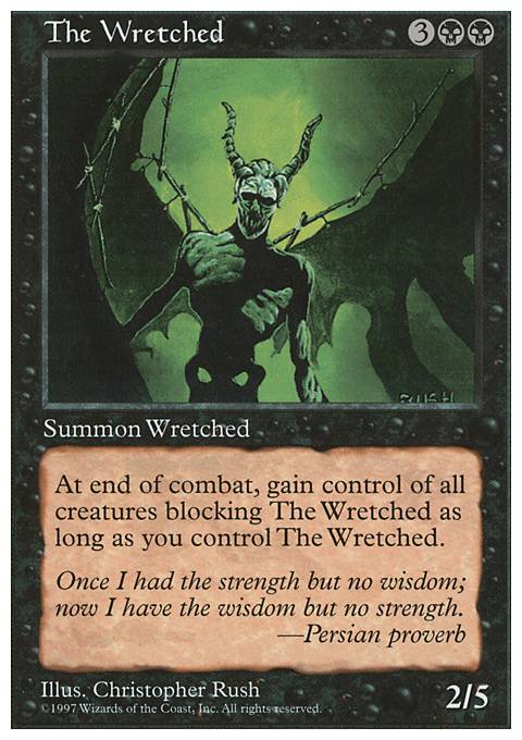 The Wretched feature for Black and Green Oblivion