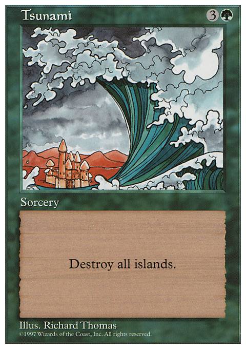 Featured card: Tsunami