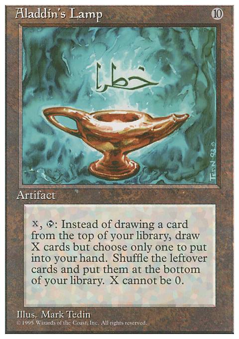 Featured card: Aladdin's Lamp