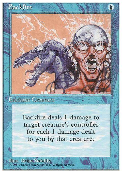 Backfire feature for Blue Deck w/ Lots of Drakes