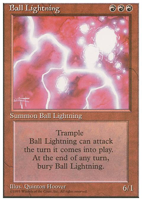Featured card: Ball Lightning