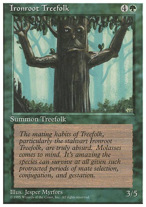 Ironroot Treefolk feature for funny tree guy