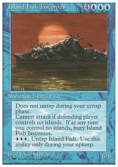 Featured card: Island Fish Jasconius