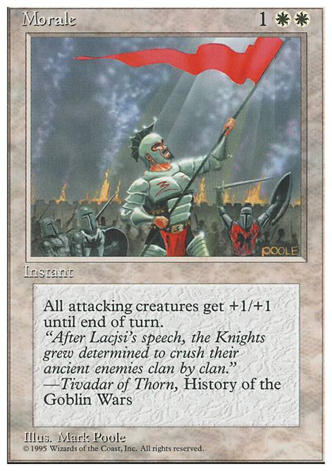 Featured card: Morale