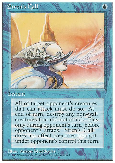 Featured card: Siren's Call