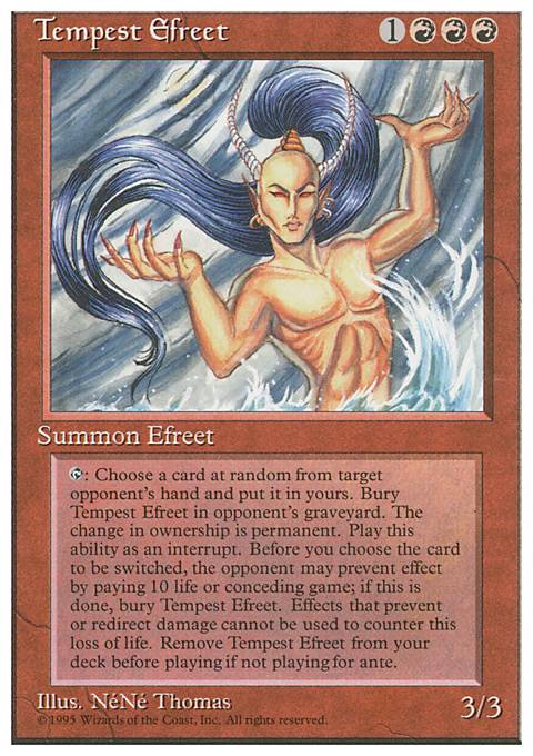 Featured card: Tempest Efreet
