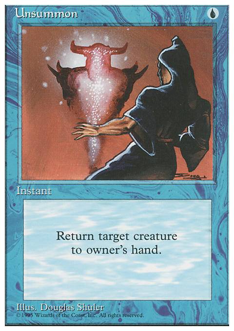 Featured card: Unsummon