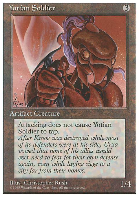 Featured card: Yotian Soldier