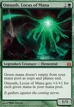 Omnath, Locus of Mana feature for EDH Omnath, Locus of Mana // Mana Ramp