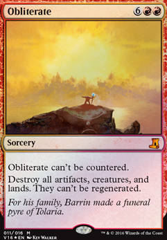 Featured card: Obliterate