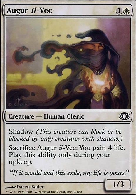 Augur il-Vec feature for You cannot block me EDH - TraumWandler