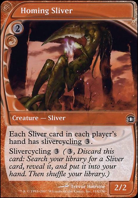 Featured card: Homing Sliver