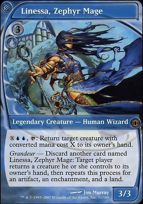 Commander: Linessa, Zephyr Mage