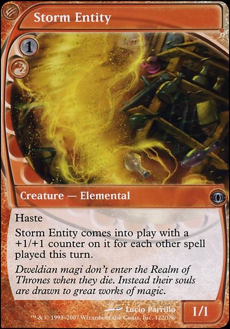 Featured card: Storm Entity