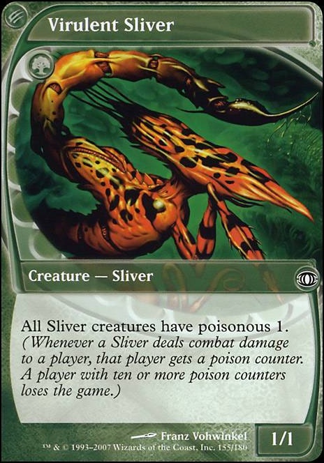Featured card: Virulent Sliver
