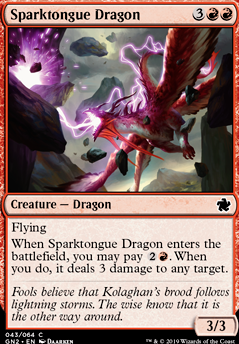 Sparktongue Dragon Sparktongue Dragon