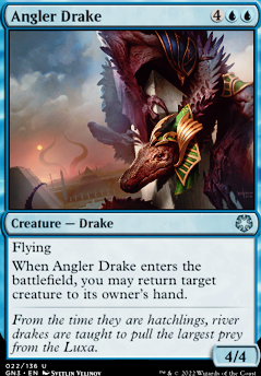 Angler Drake feature for Lots of Creatures.. Lots of Control.. Brrr