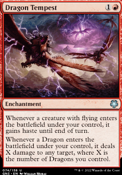 Dragon Tempest feature for 5-color Dragon Tribal