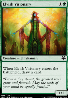 Elvish Visionary feature for Jund Elves (A Frontier take on Elves)