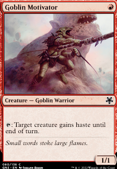Featured card: Goblin Motivator