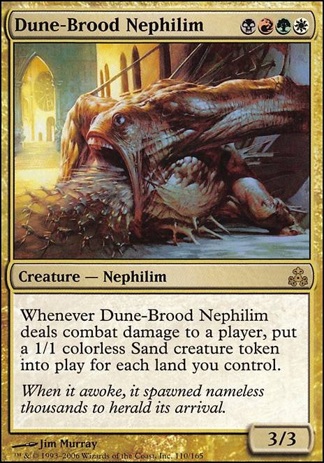 Dune-Brood Nephilim feature for I hate sand....