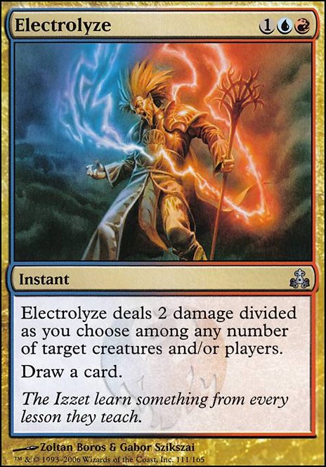 Featured card: Electrolyze