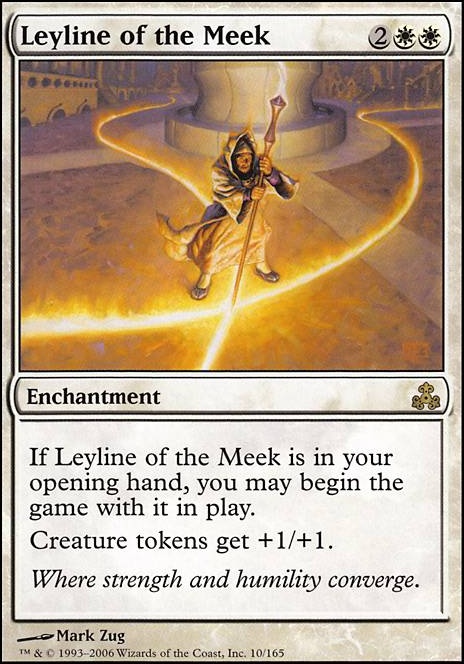 Featured card: Leyline of the Meek