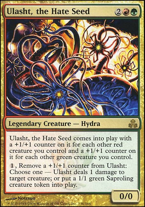 Featured card: Ulasht, the Hate Seed