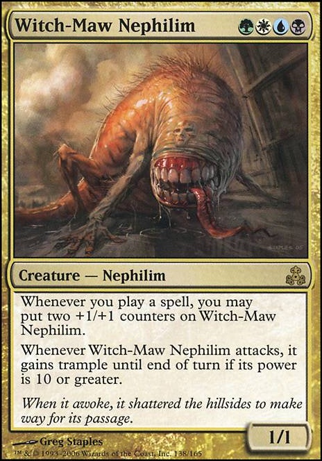 Witch-Maw Nephilim feature for What is that thing and why is it smiling at us?