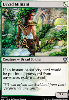 Dryad Militant feature for Dryad Militant PDH