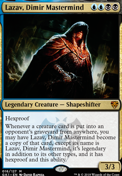 Featured card: Lazav, Dimir Mastermind