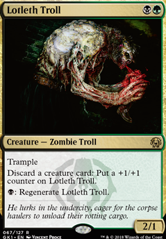 Lotleth Troll feature for Golgari CoCo Explore Scales
