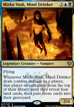 Mirko Vosk, Mind Drinker feature for Phenax Mill Pillow Fort EDH