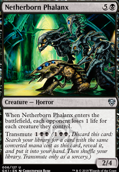Featured card: Netherborn Phalanx