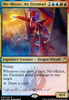Niv-Mizzet, the Firemind feature for EDH Budget Win-Conditions [List]